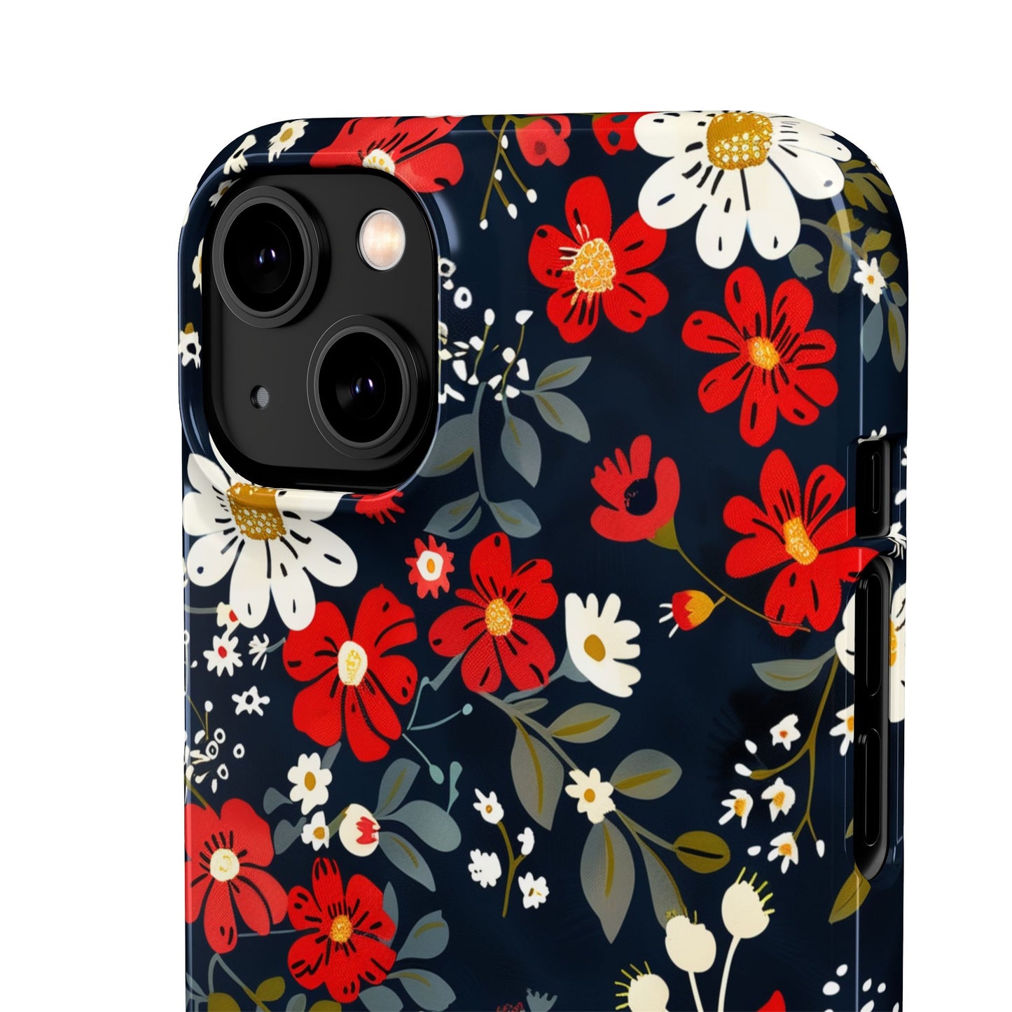 Retro Daisy - Slim Phone Case