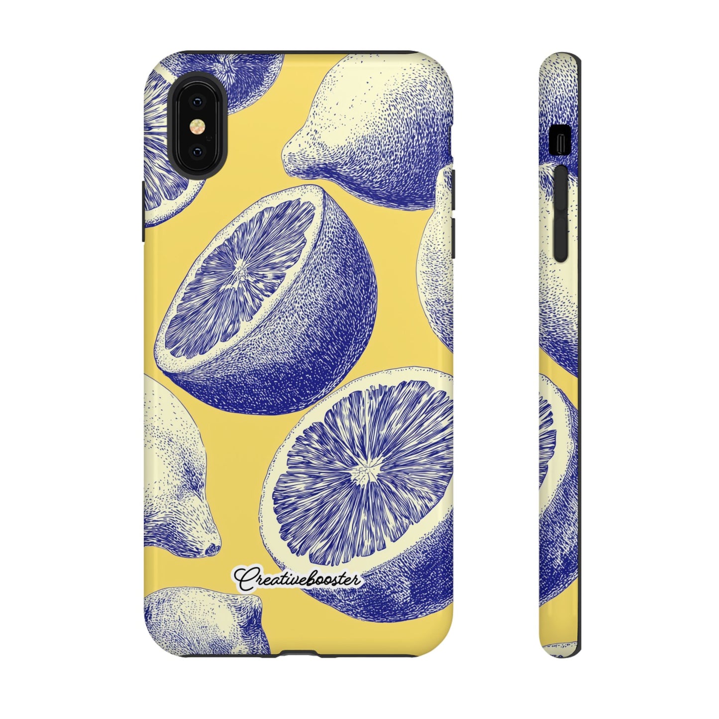 Indigo Citrus - Tough Phone Case