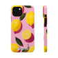 Retro Lemon - Slim Phone Case