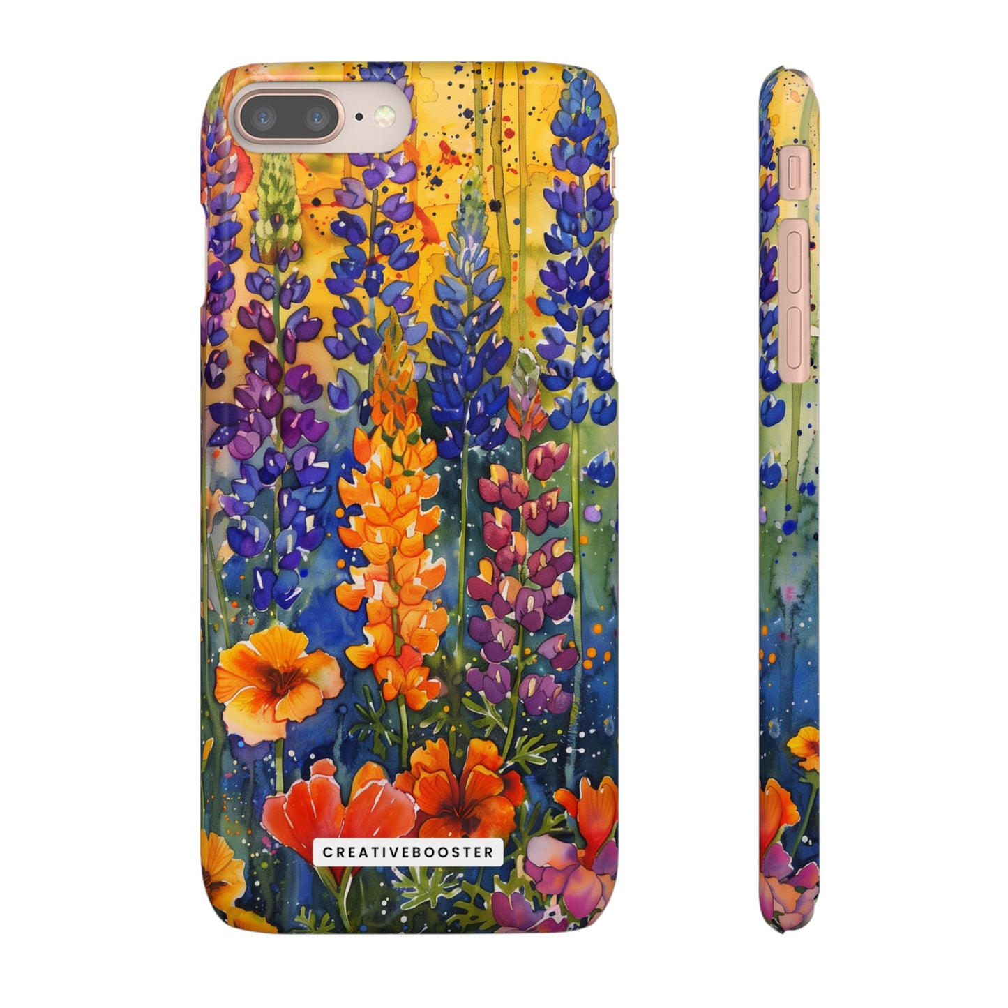 Sunset Lupine - Slim Phone Case