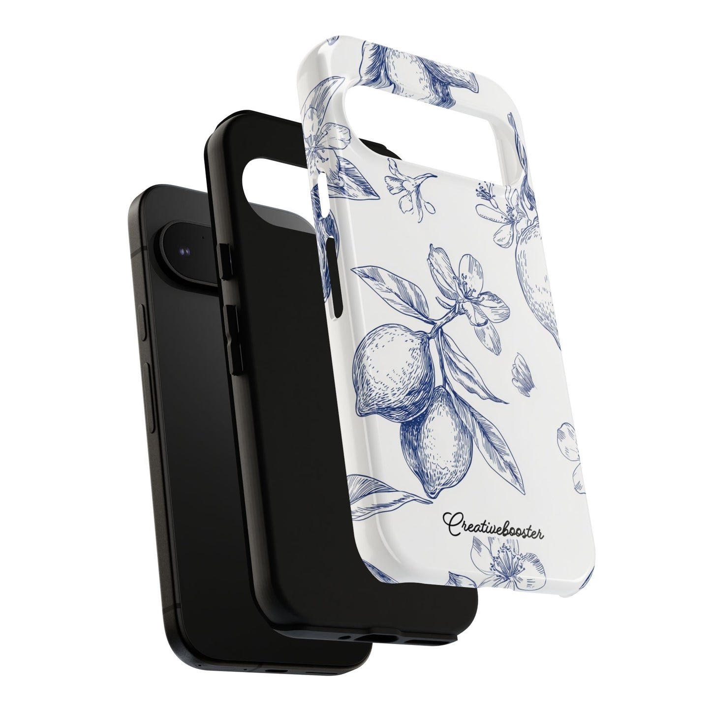 Indigo Sketch - Tough Phone Case