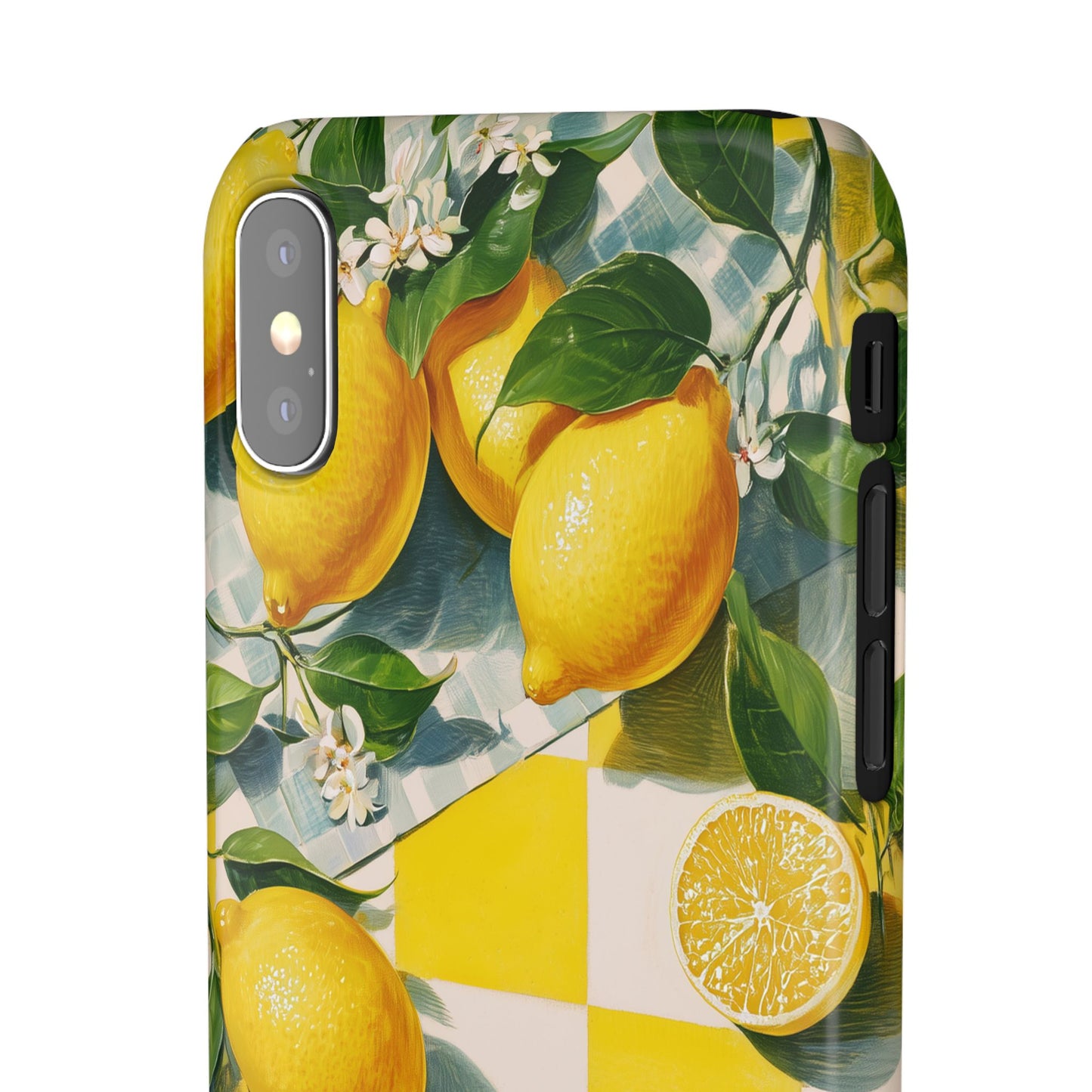 Picnic Lemon - Slim Phone Case