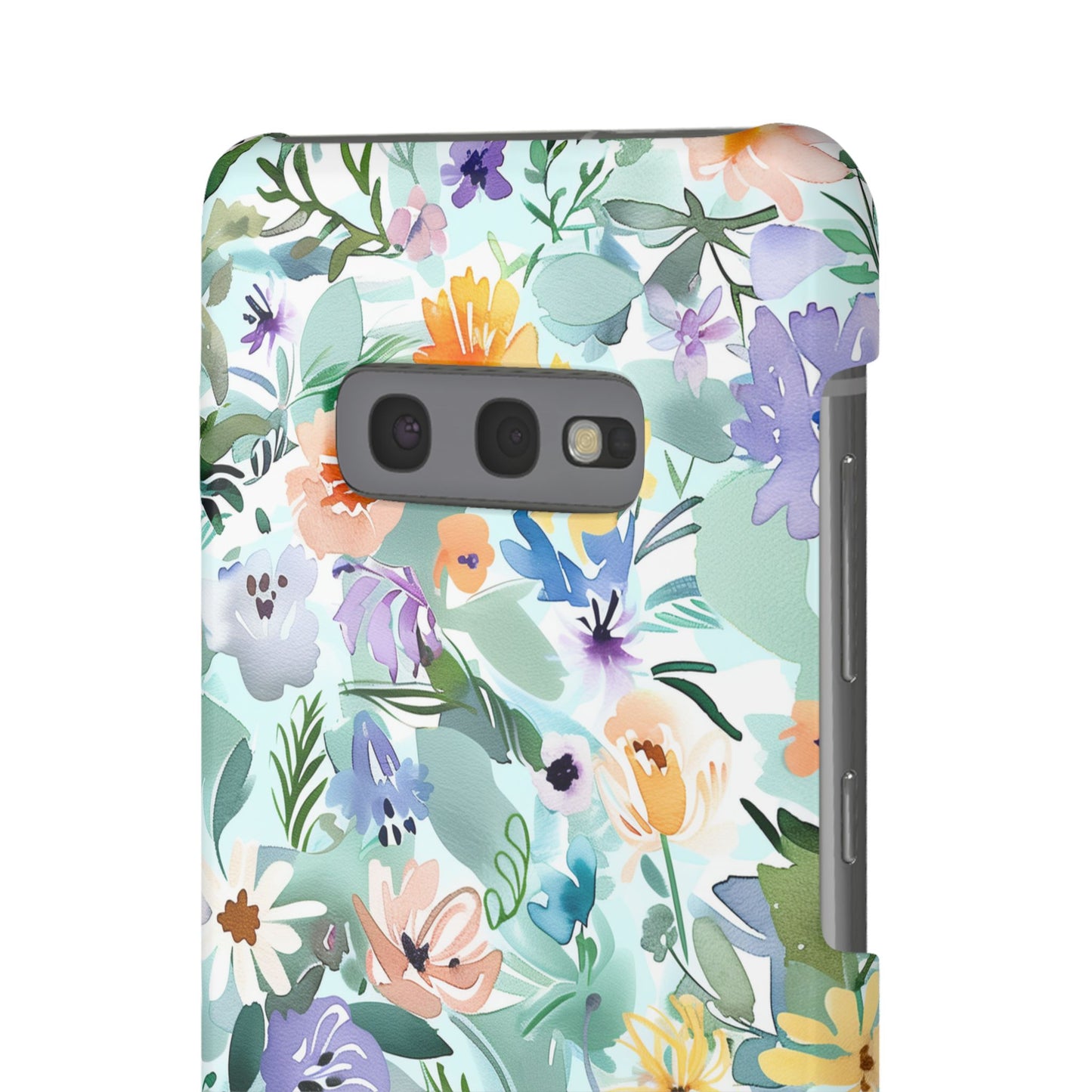 Watercolor Meadow - Slim Phone Case