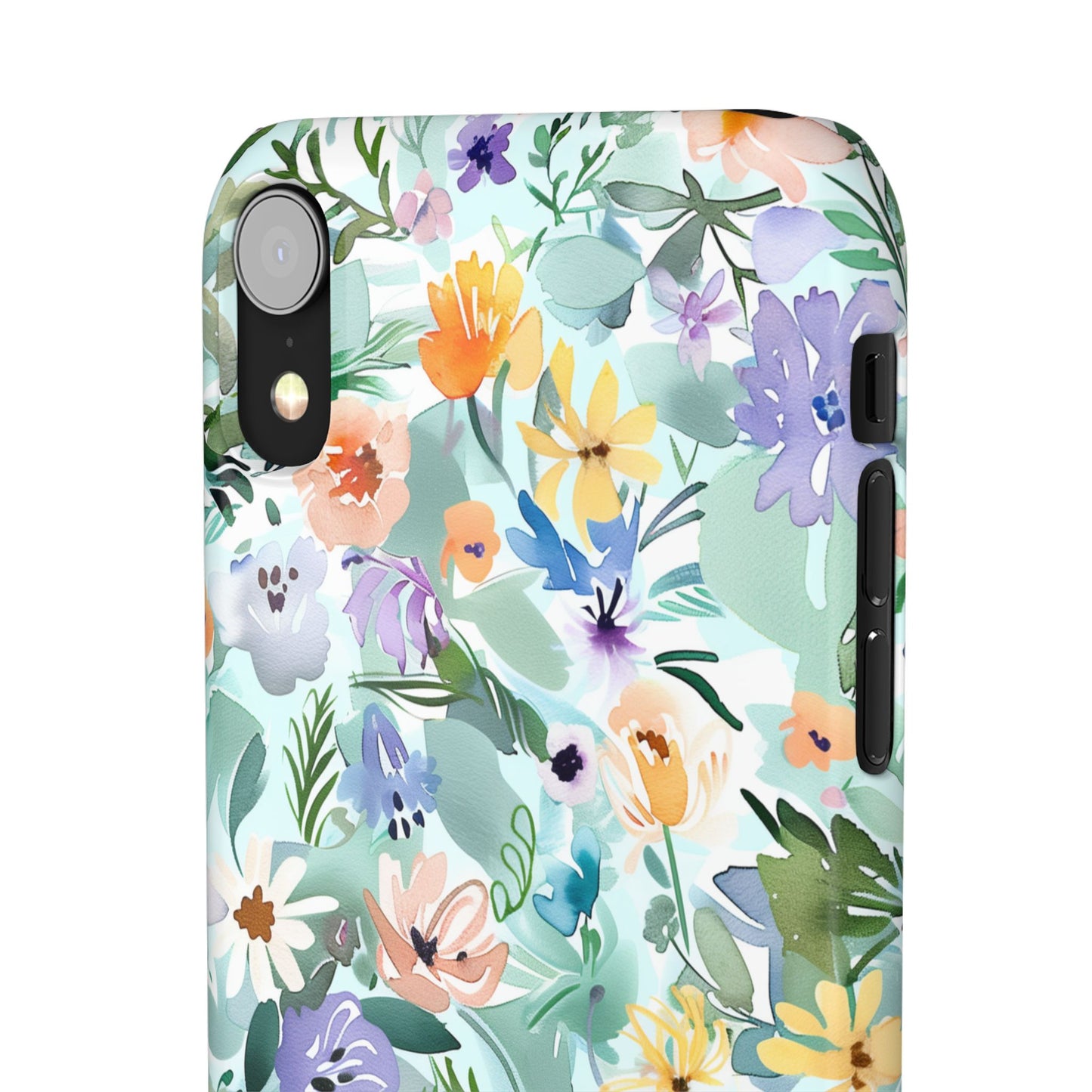 Watercolor Meadow - Slim Phone Case