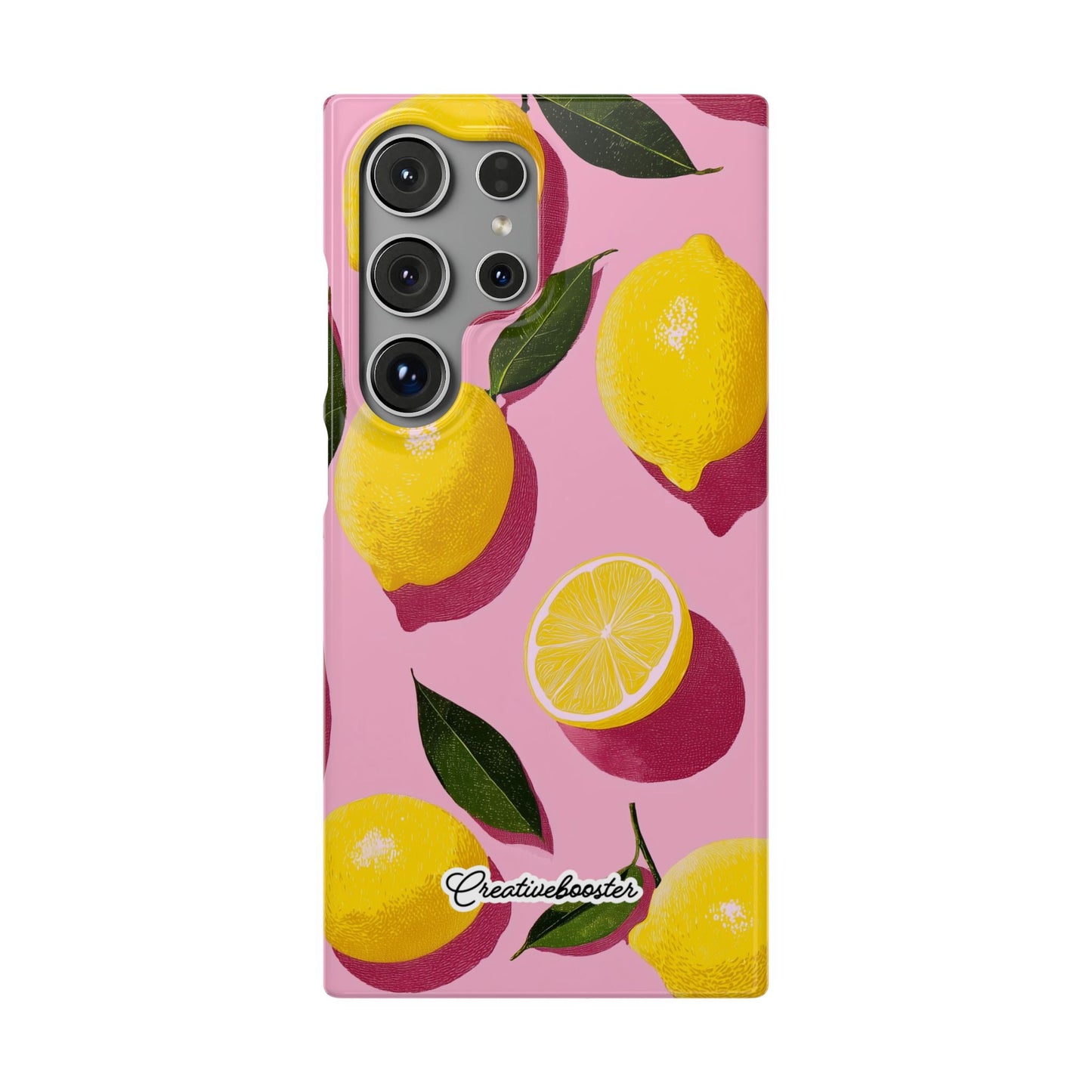 Retro Lemon - Slim Phone Case