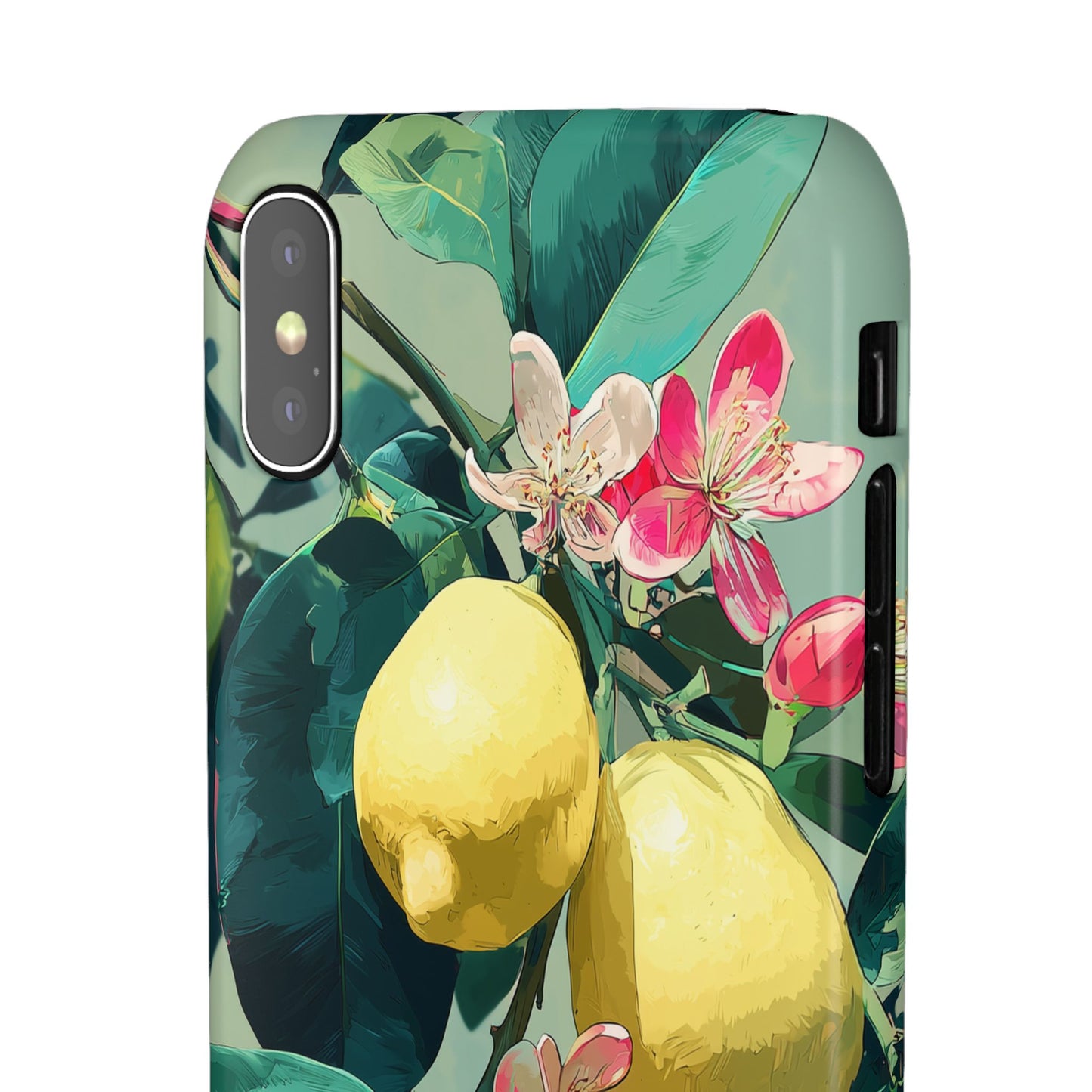 Lemon Bloom - Slim Phone Case