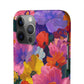 Painted Petals - Slim Phone Case