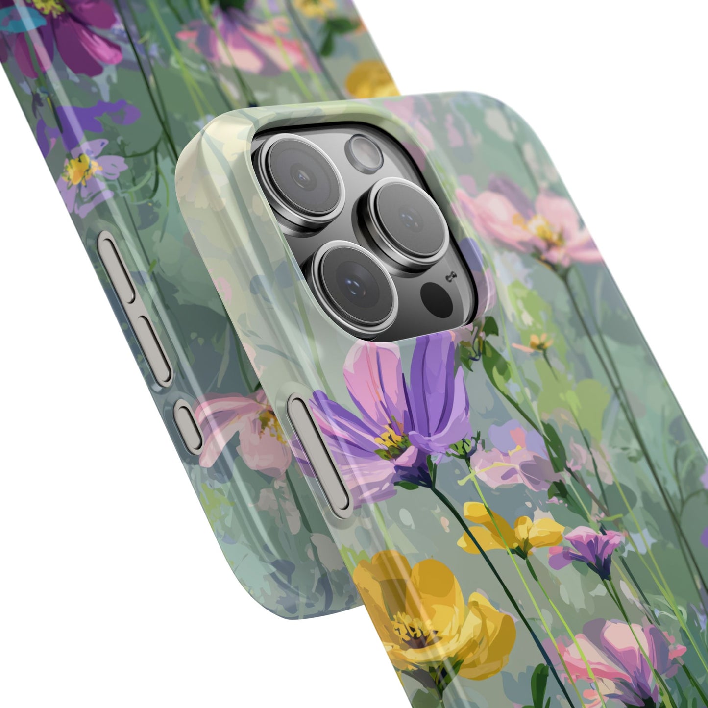 Pastel Bloom - Slim Phone Case