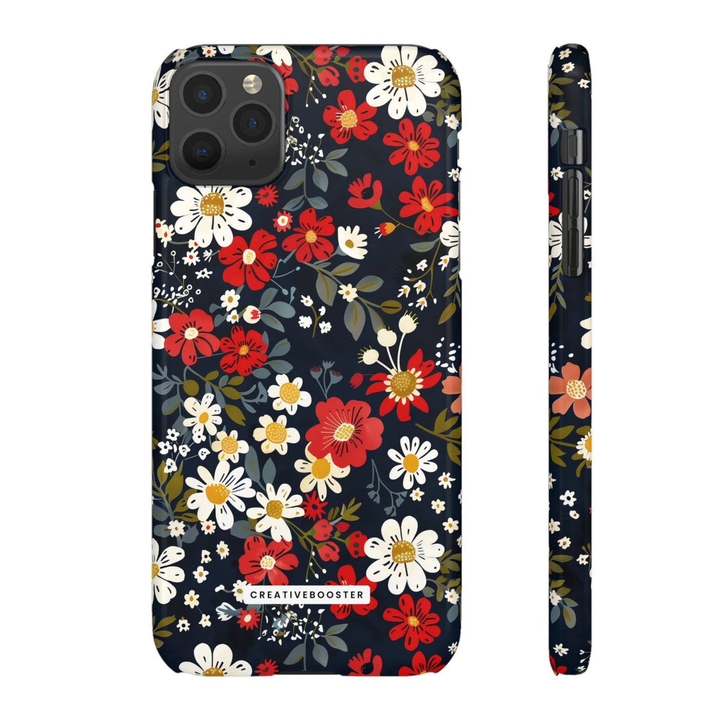 Retro Daisy - Slim Phone Case