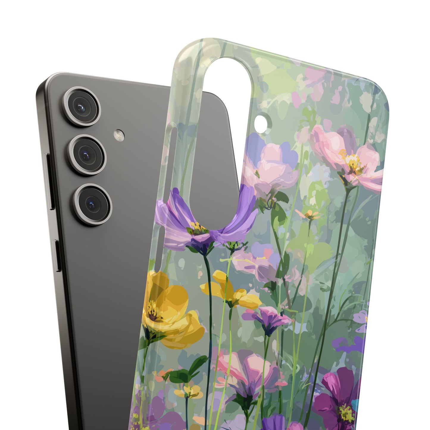 Pastel Bloom - Slim Phone Case
