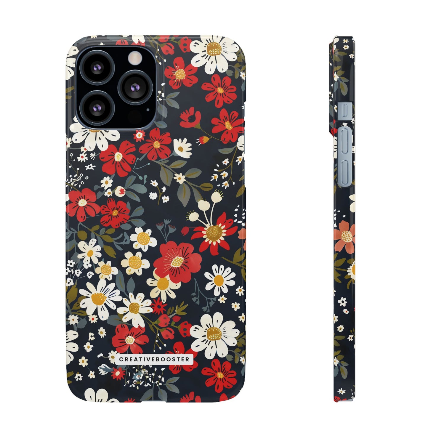 Retro Daisy - Slim Phone Case