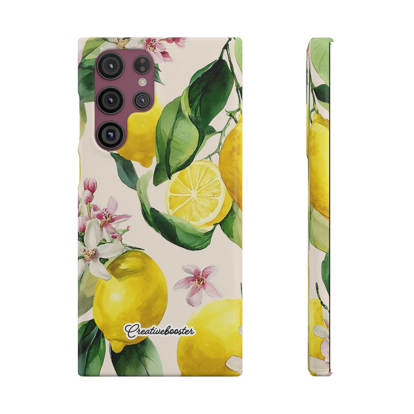 Lemon Blossom - Slim Phone Case