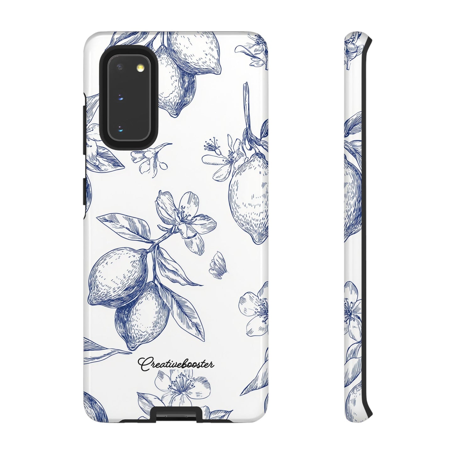 Indigo Sketch - Tough Phone Case