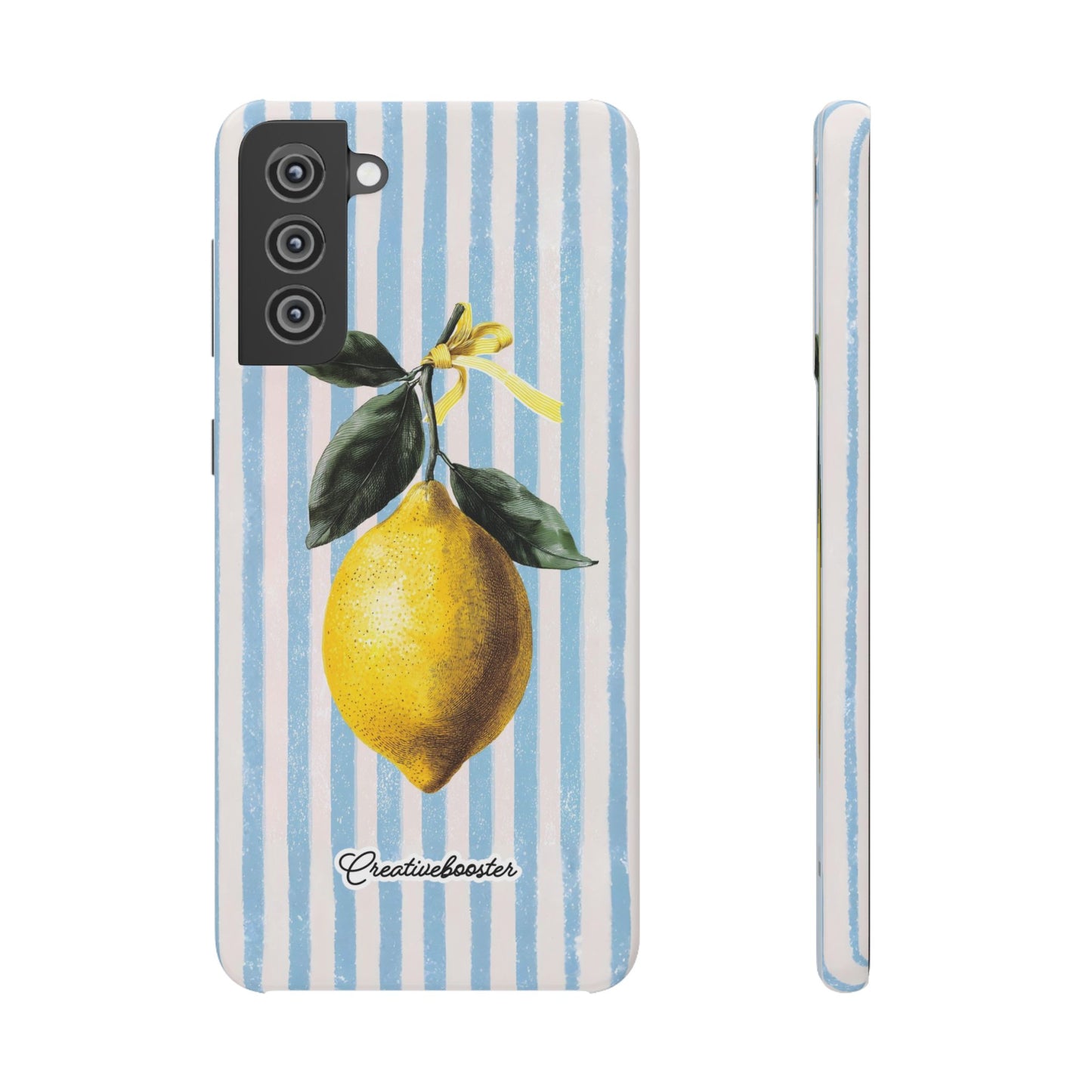Ribbon Lemon - Slim Phone Case