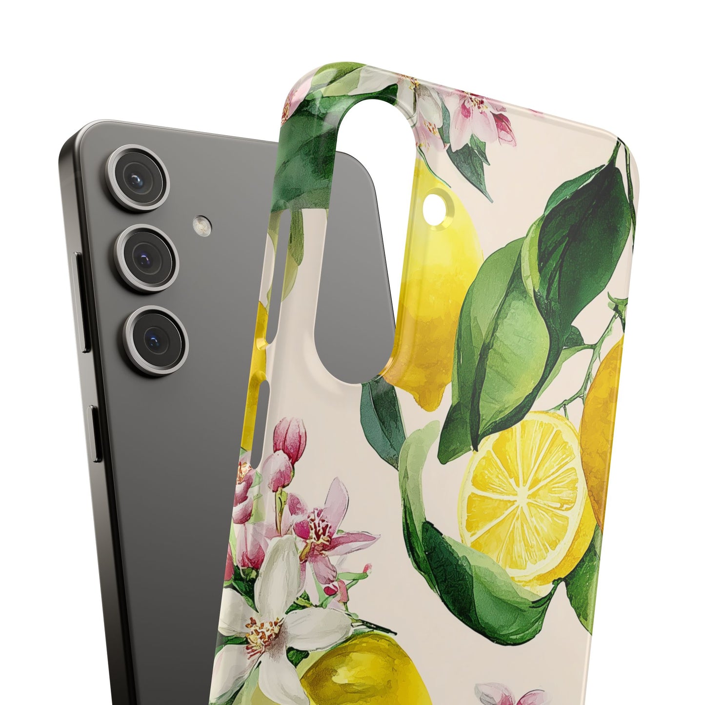 Lemon Blossom - Slim Phone Case