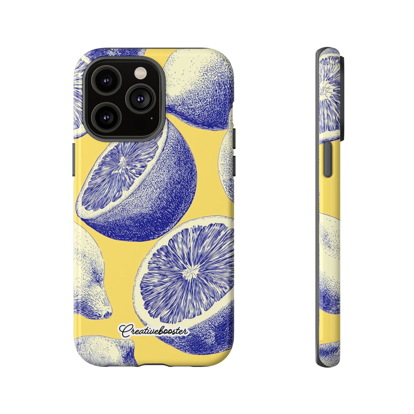 Indigo Citrus - Tough Phone Case