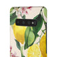 Lemon Blossom - Slim Phone Case