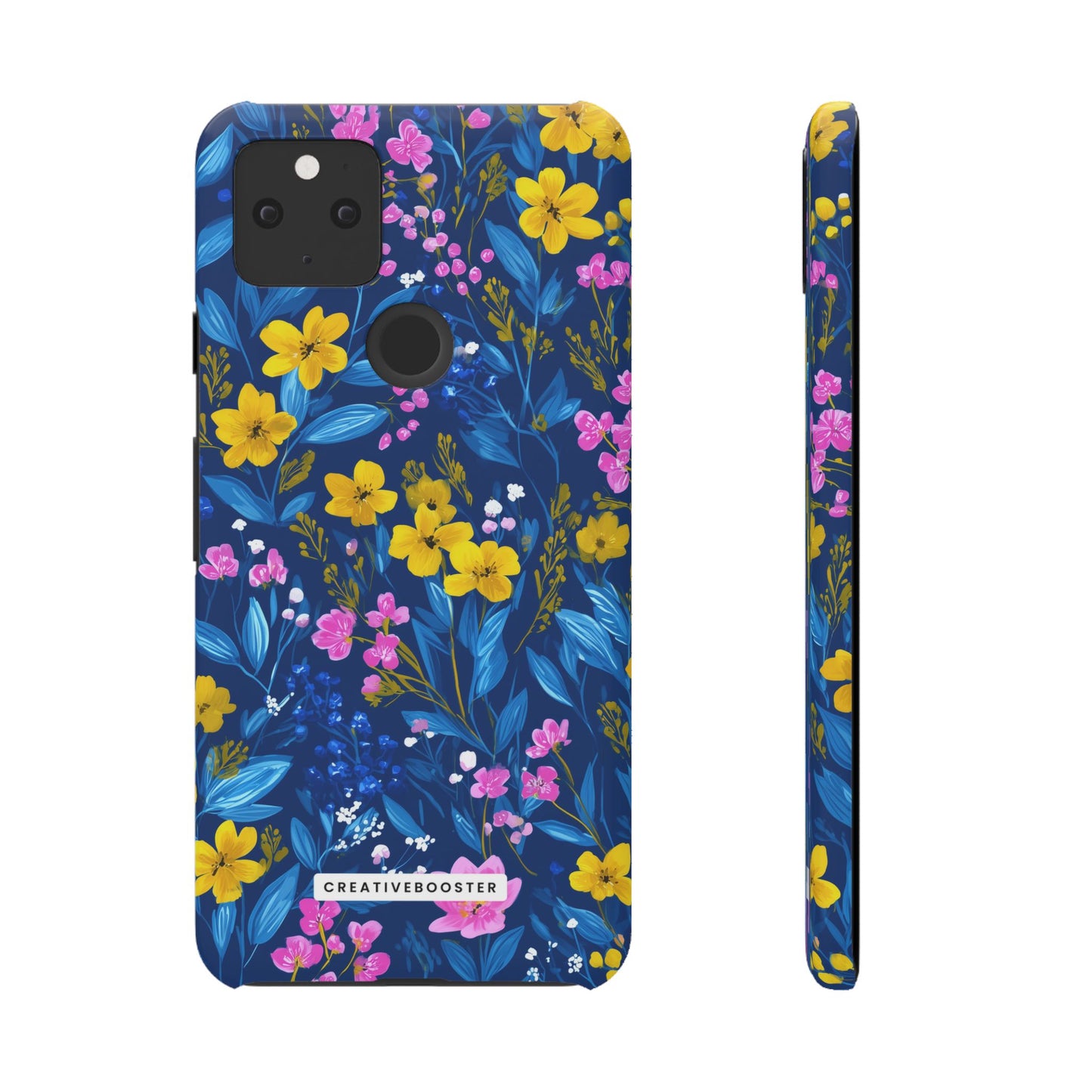 Midnight Petals - Slim Phone Case