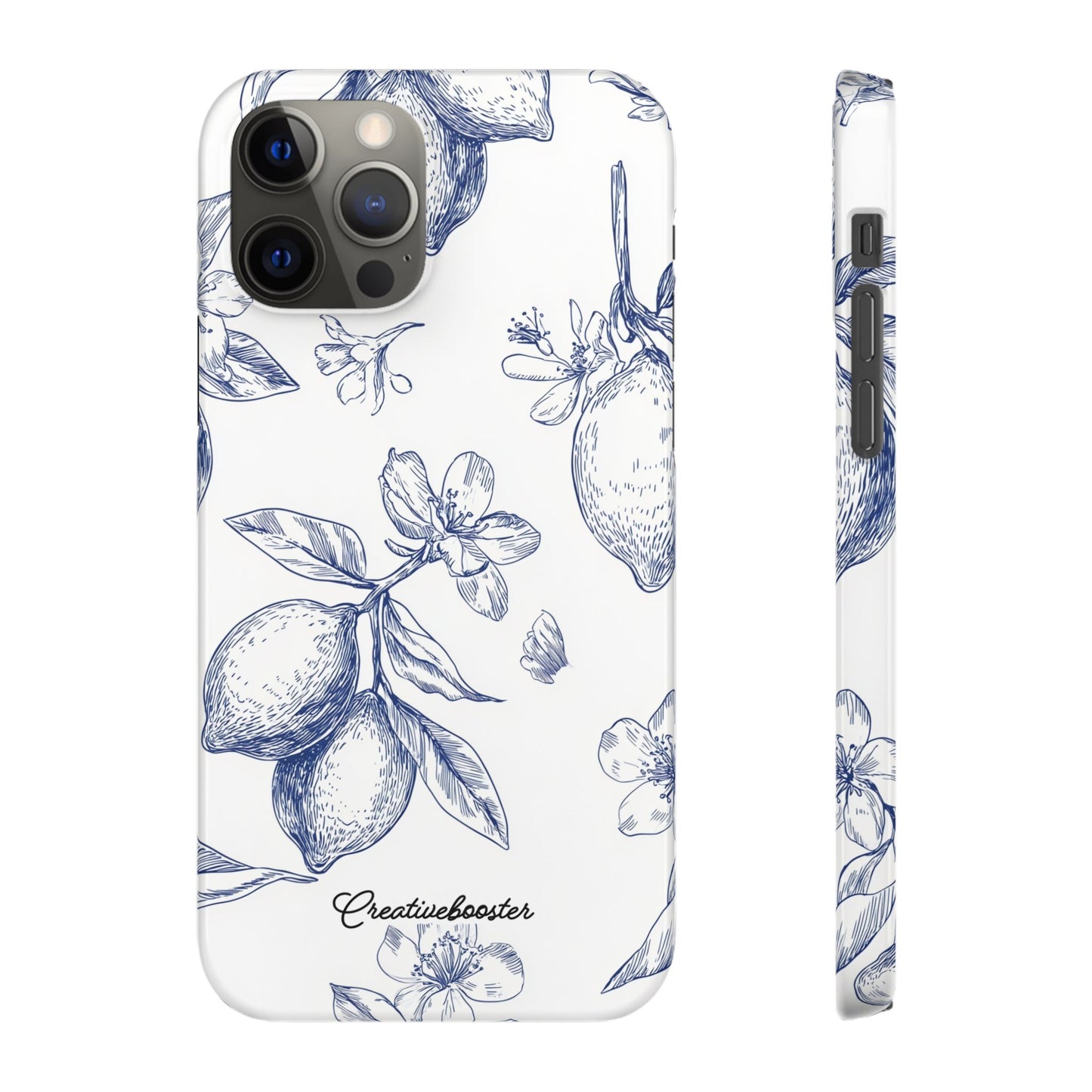 Indigo Sketch - Slim Phone Case