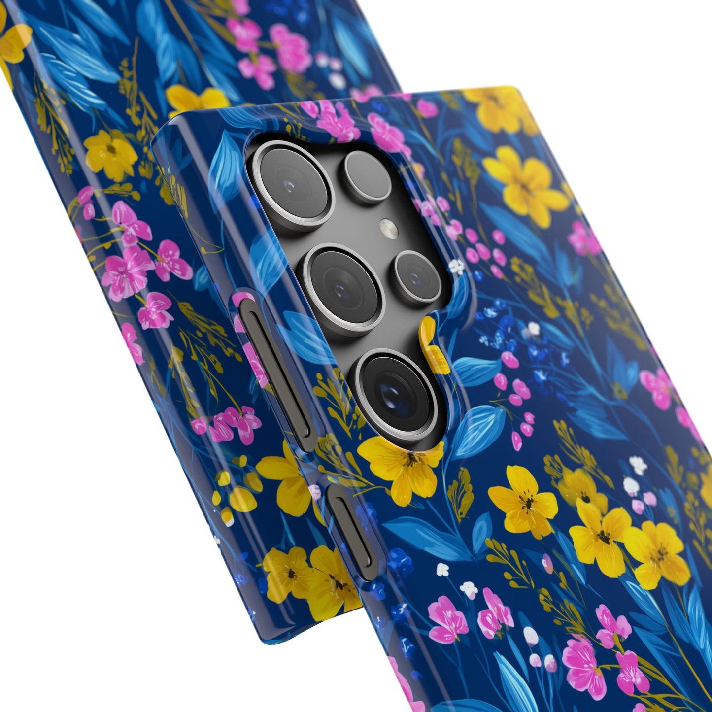 Midnight Petals - Slim Phone Case