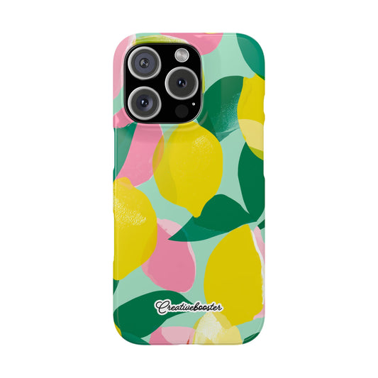 Citrus Bloom - Slim Phone Case