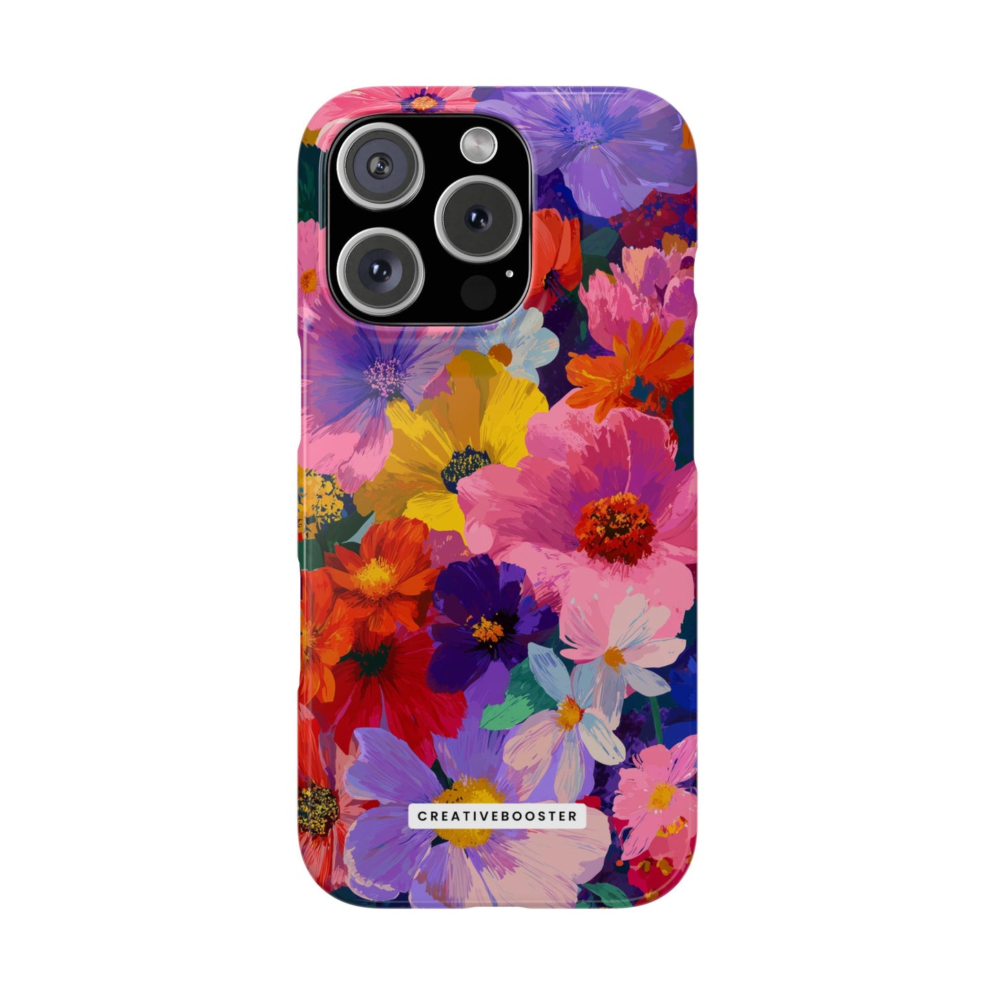 Painted Petals - Slim Phone Case