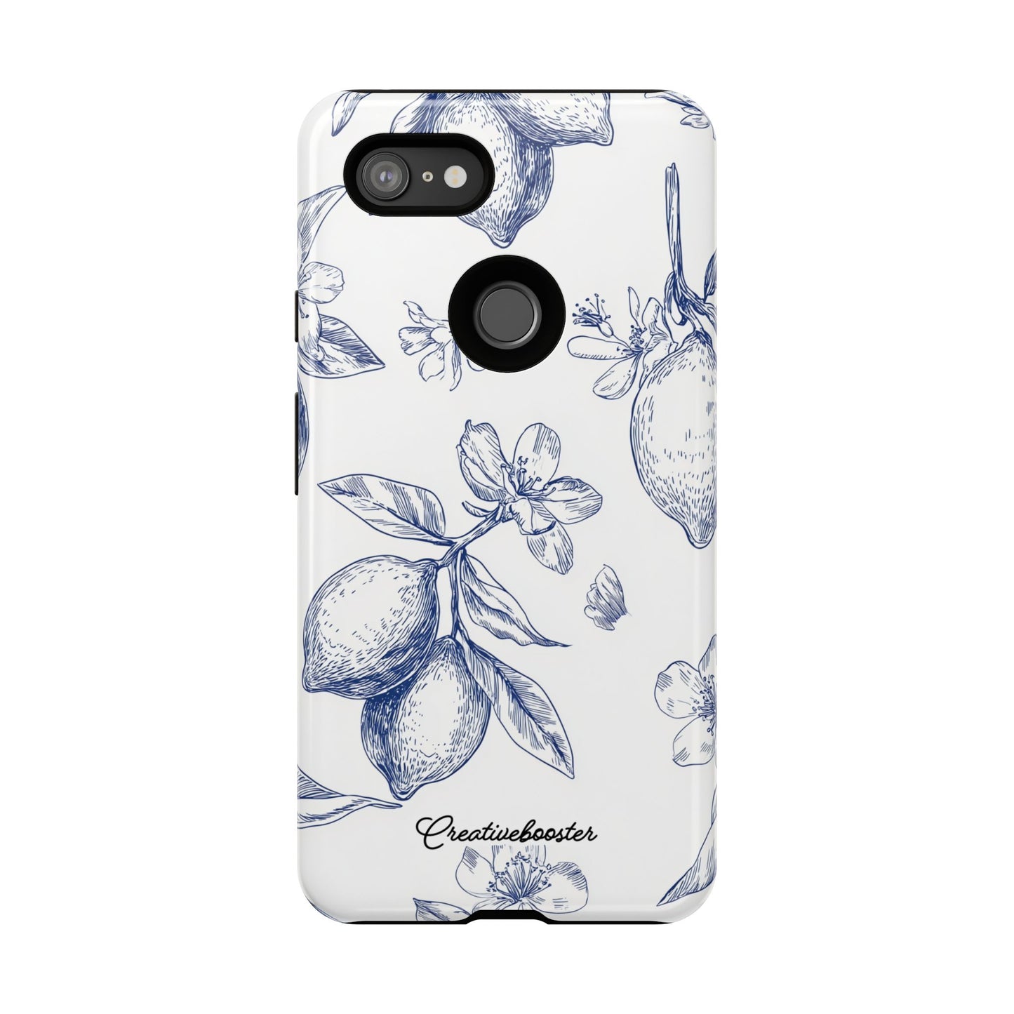 Indigo Sketch - Tough Phone Case