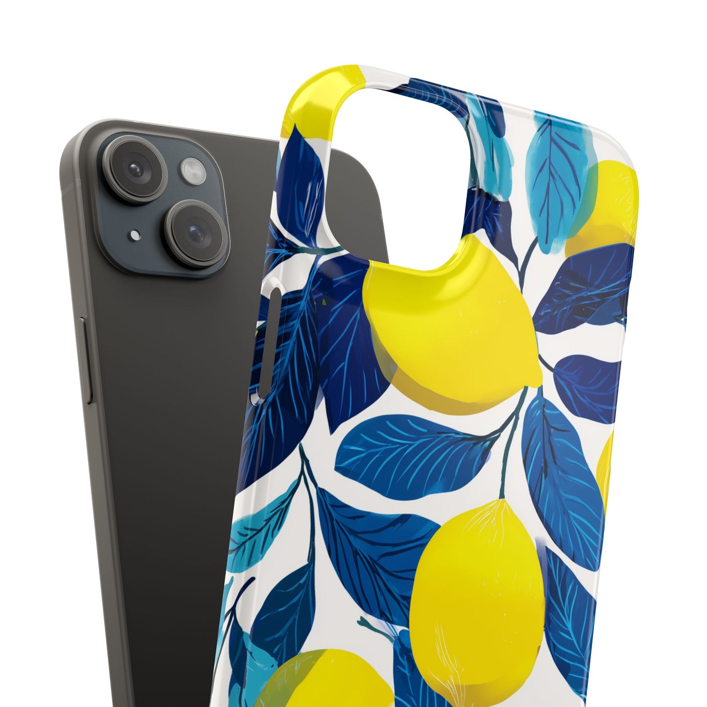 Midnight Citrus - Slim Phone Case