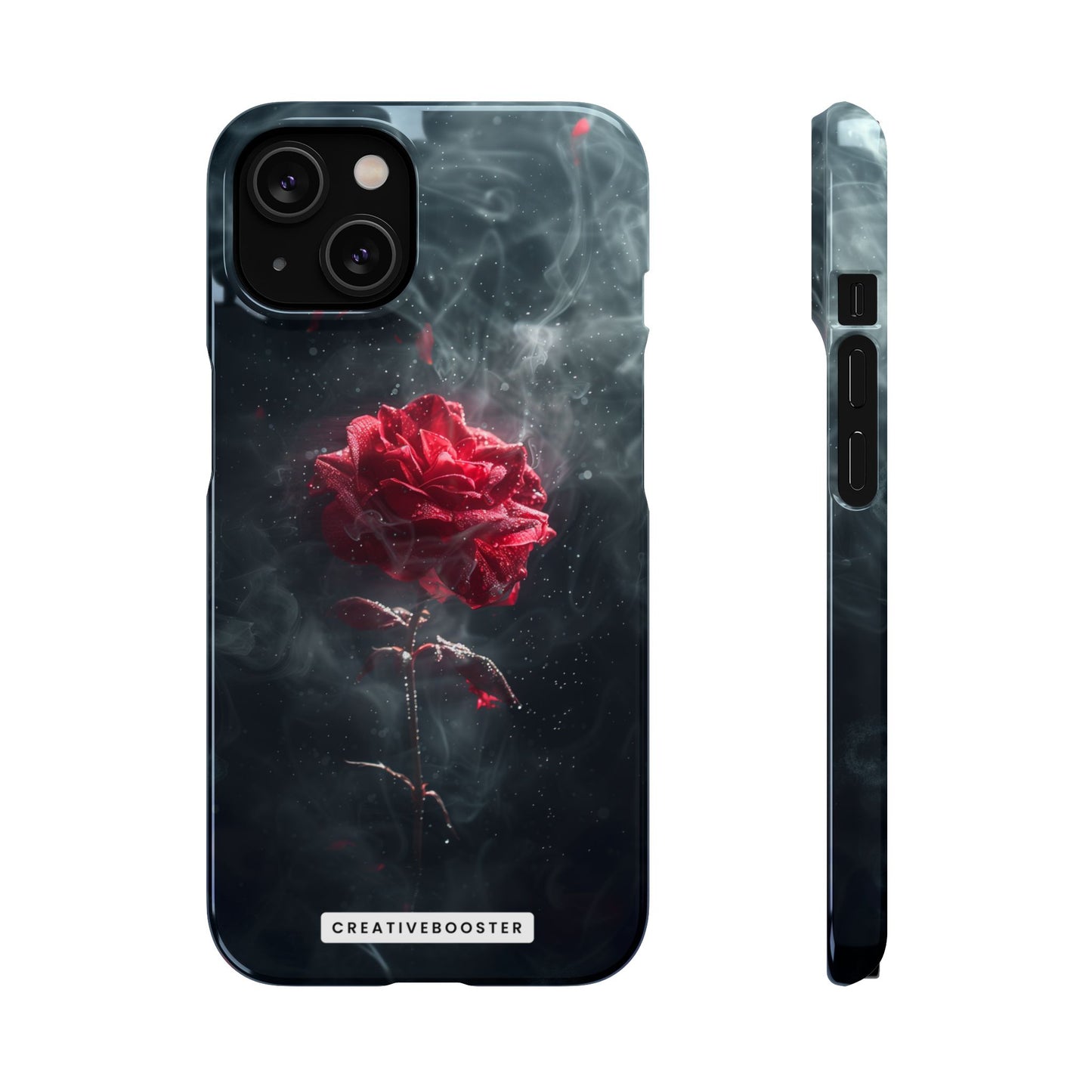 Midnight Rose - Slim Phone Case