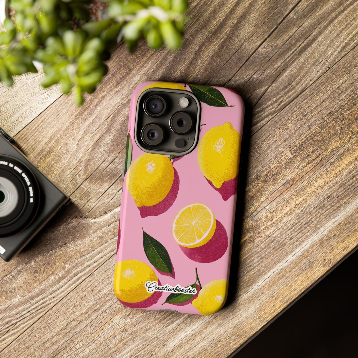 Retro Lemon - Tough Phone Case