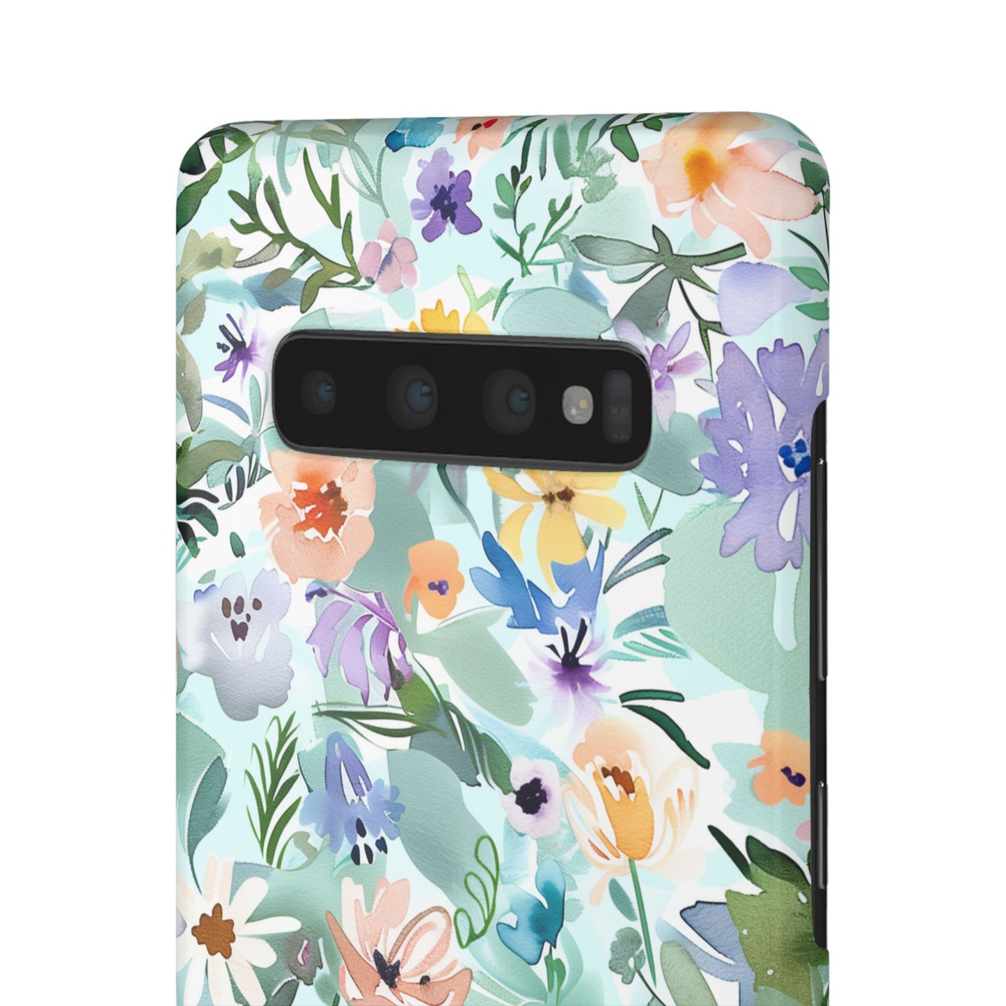 Watercolor Meadow - Slim Phone Case