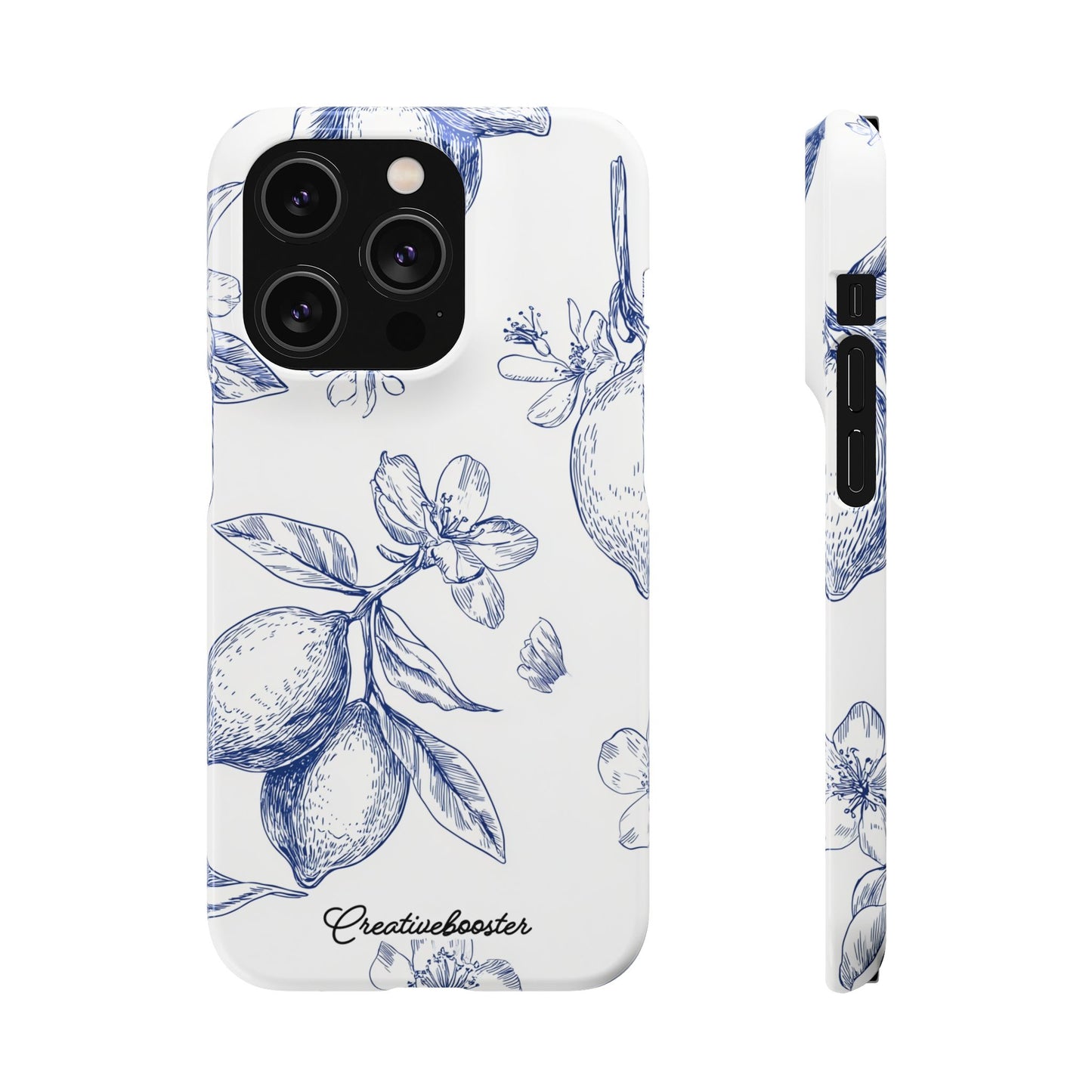 Indigo Sketch - Slim Phone Case