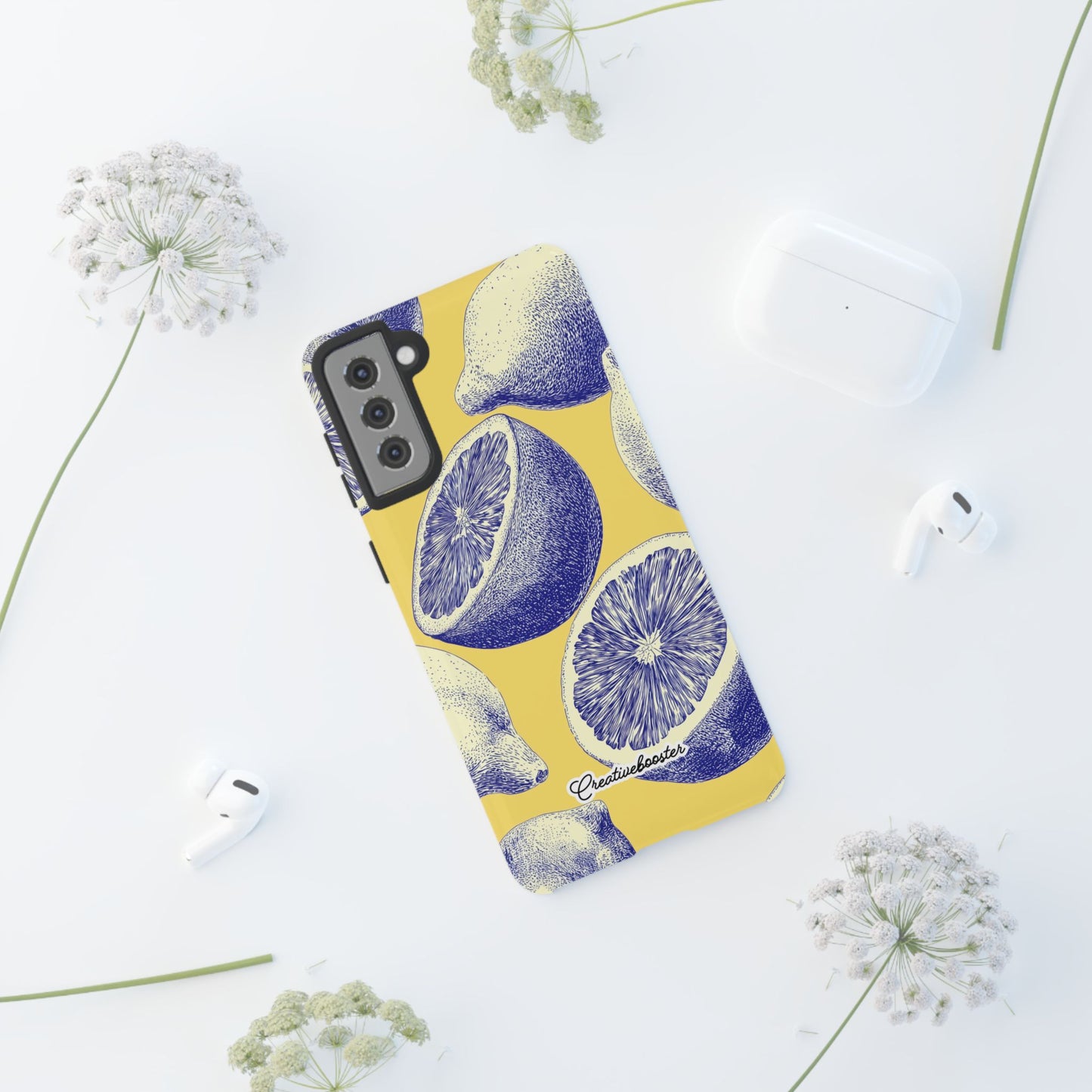 Indigo Citrus - Tough Phone Case