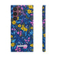 Midnight Petals - Slim Phone Case