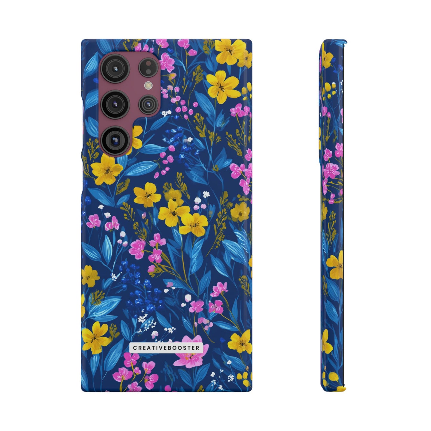Midnight Petals - Slim Phone Case