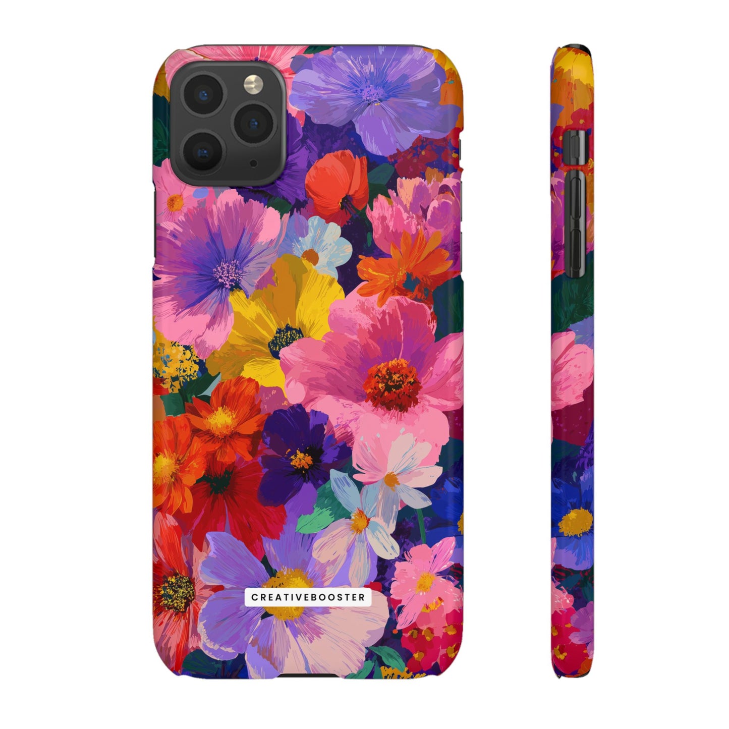 Painted Petals - Slim Phone Case