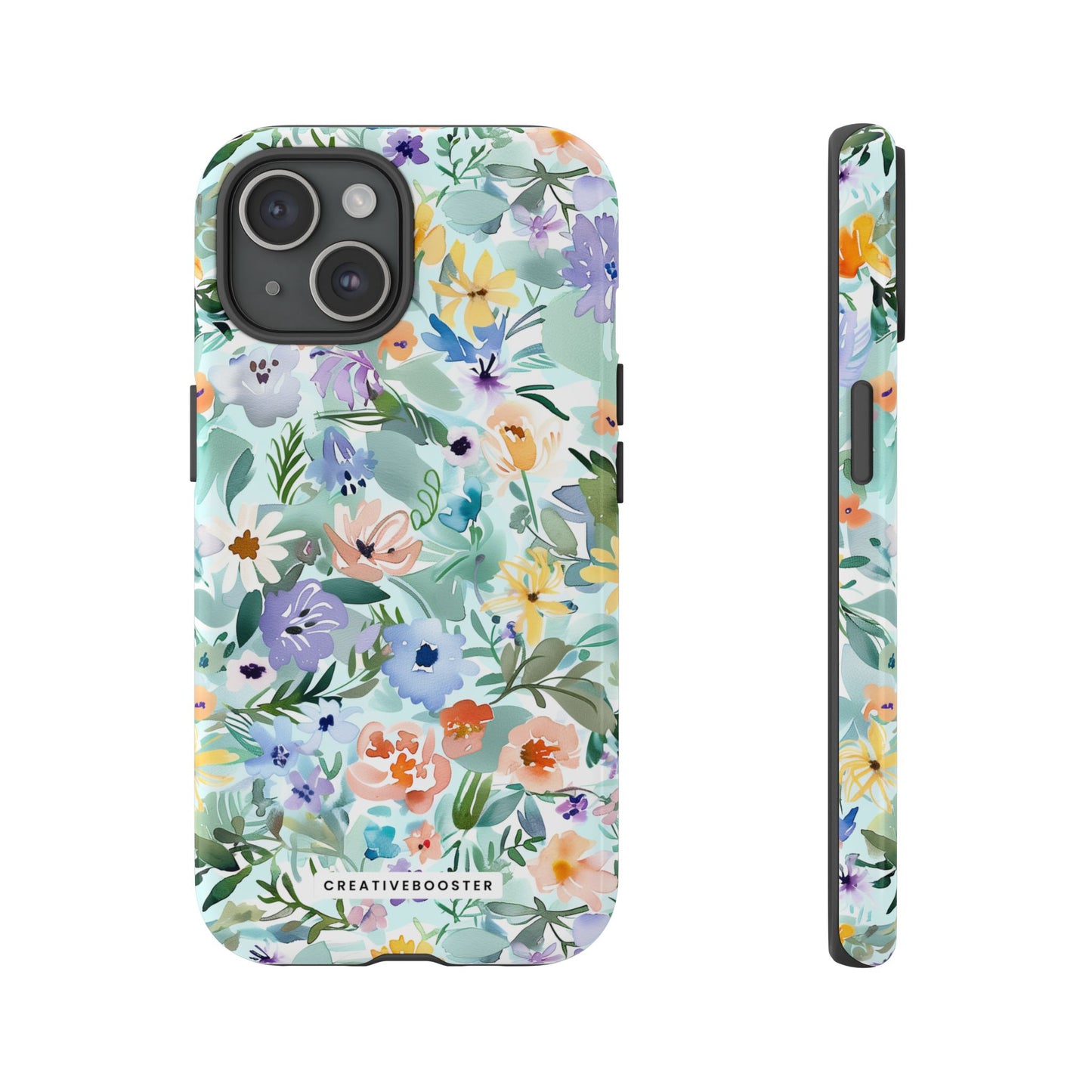 Watercolor Meadow - Tough Phone Case