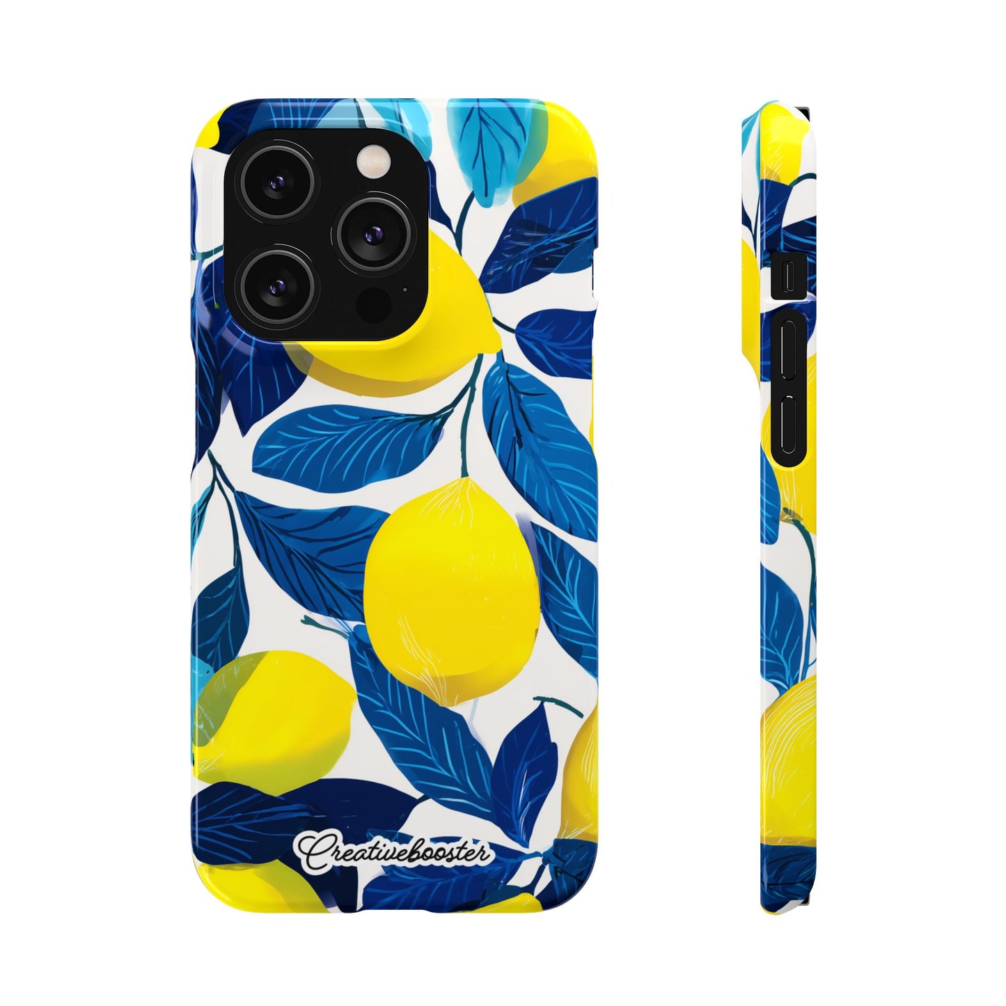 Midnight Citrus - Slim Phone Case