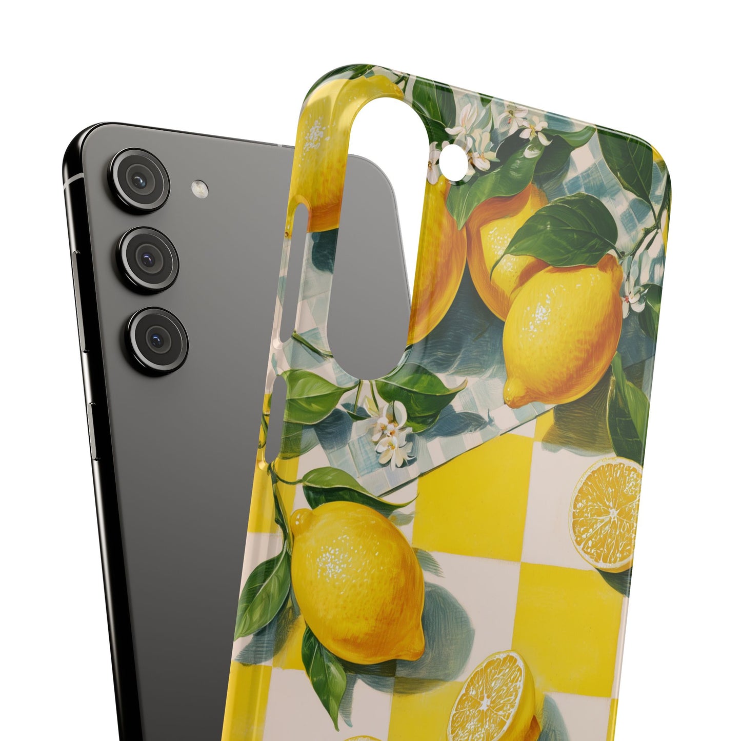 Picnic Lemon - Slim Phone Case