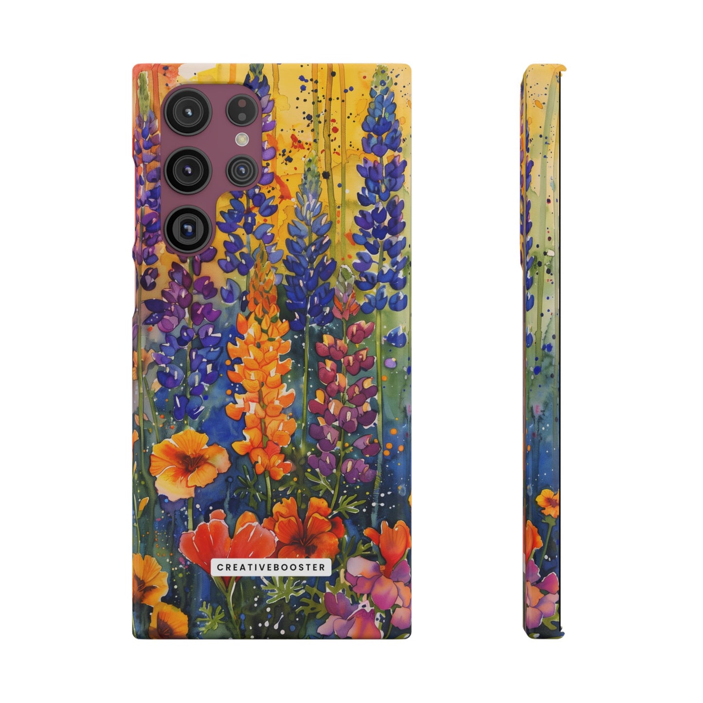 Sunset Lupine - Slim Phone Case