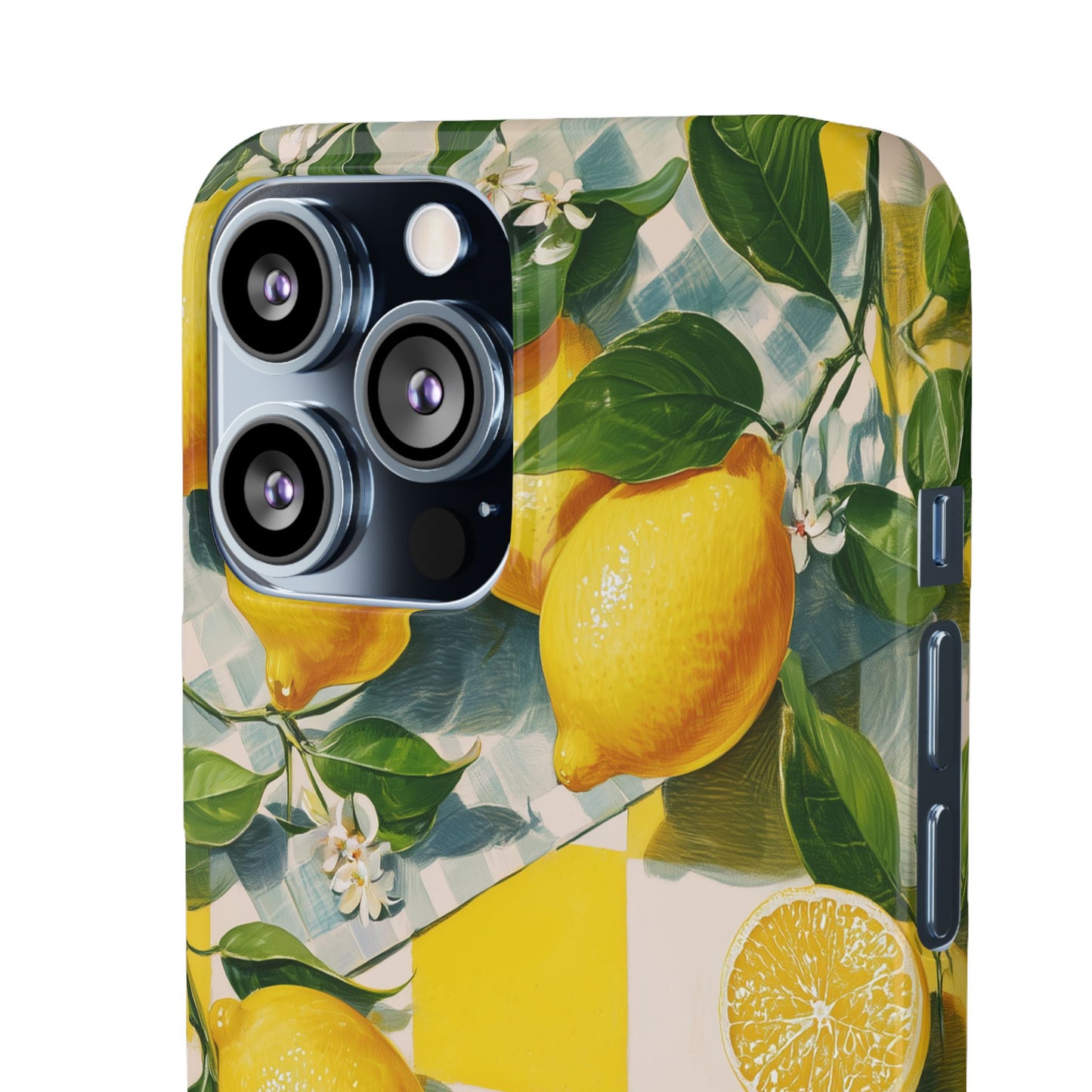 Picnic Lemon - Slim Phone Case