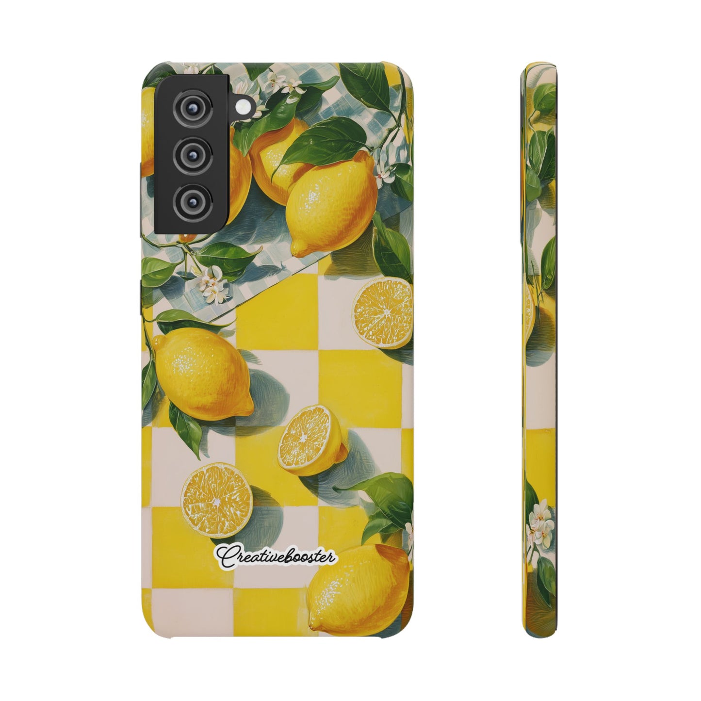 Picnic Lemon - Slim Phone Case
