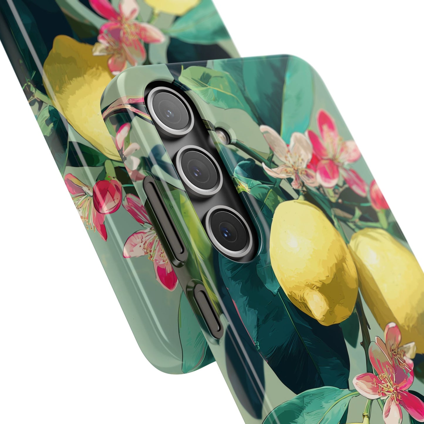 Lemon Bloom - Slim Phone Case