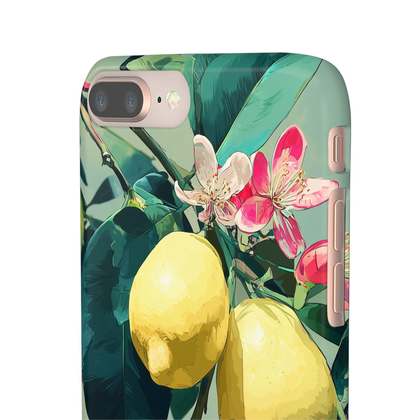 Lemon Bloom - Slim Phone Case