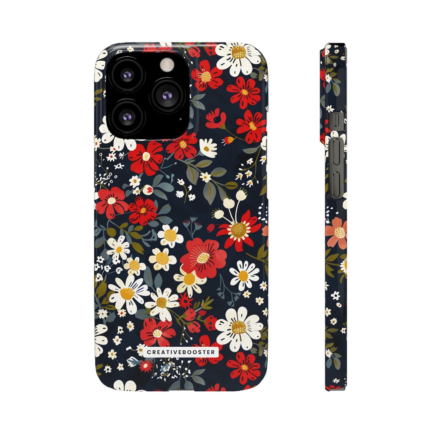 Retro Daisy - Slim Phone Case