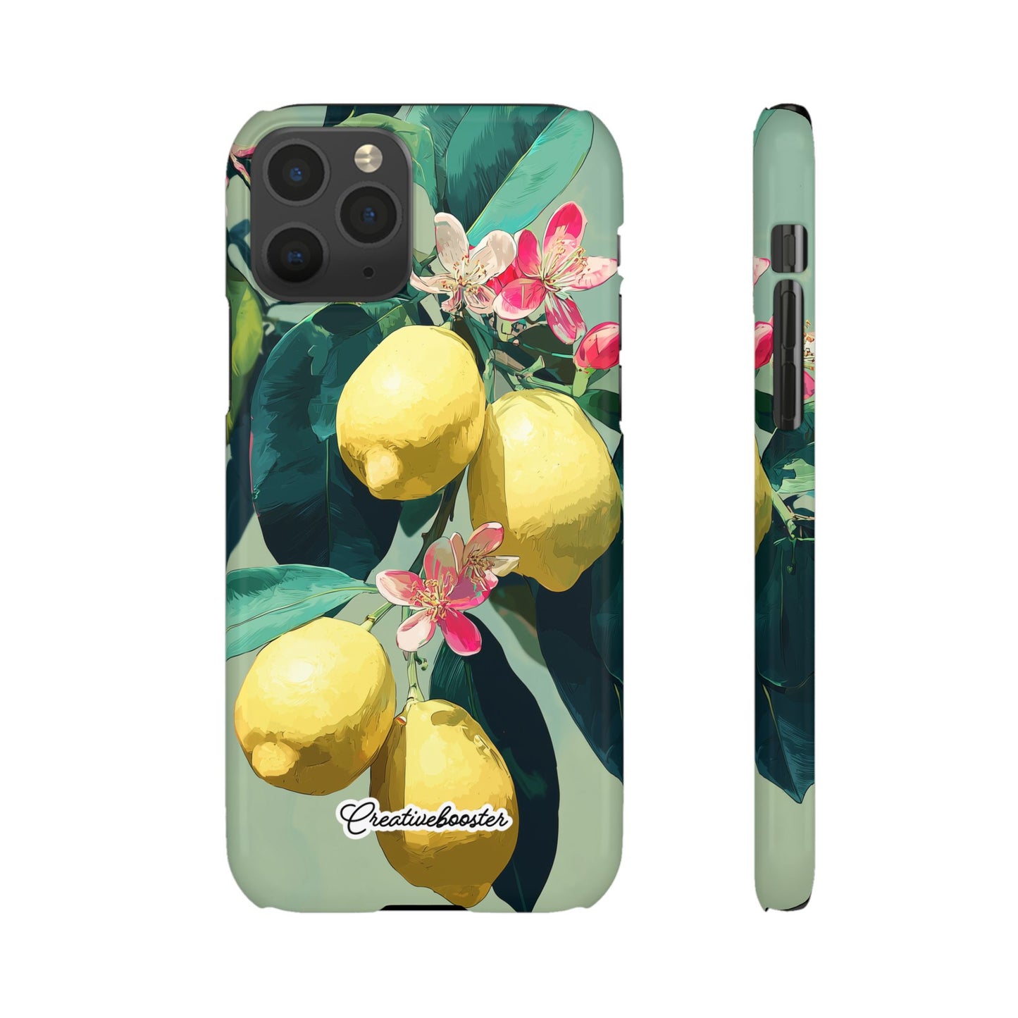 Lemon Bloom - Slim Phone Case