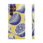 Indigo Citrus - Slim Phone Case