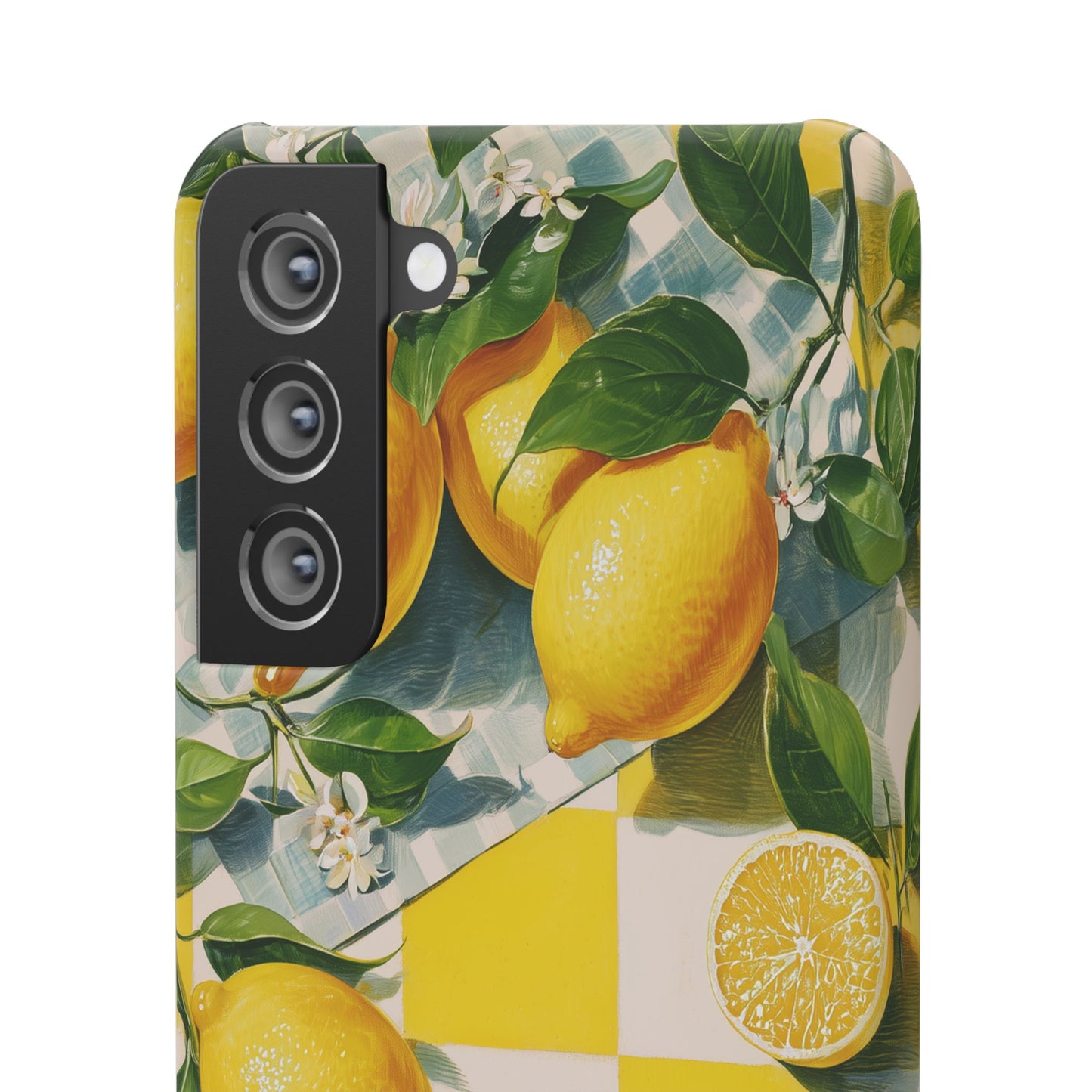 Picnic Lemon - Slim Phone Case