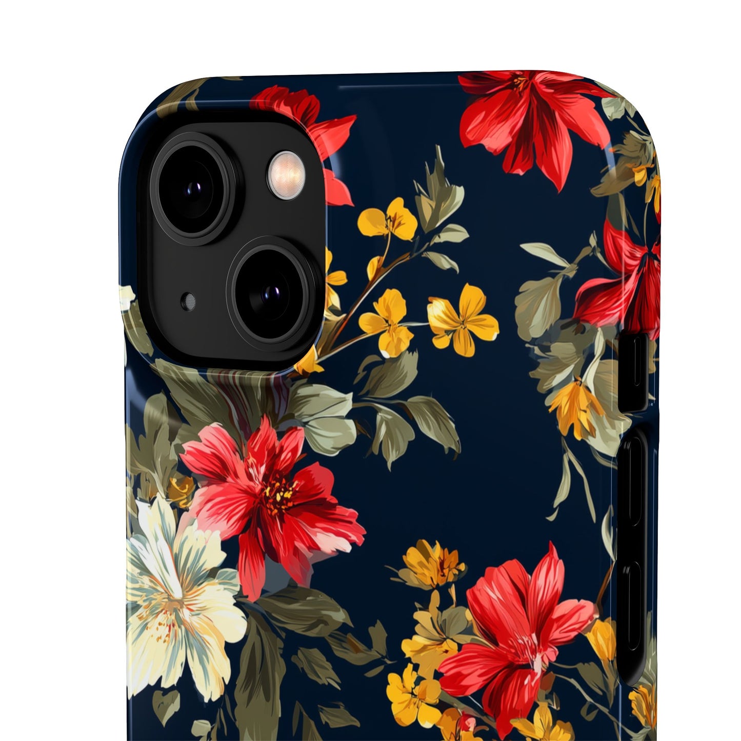 Scarlet Bloom - Slim Phone Case