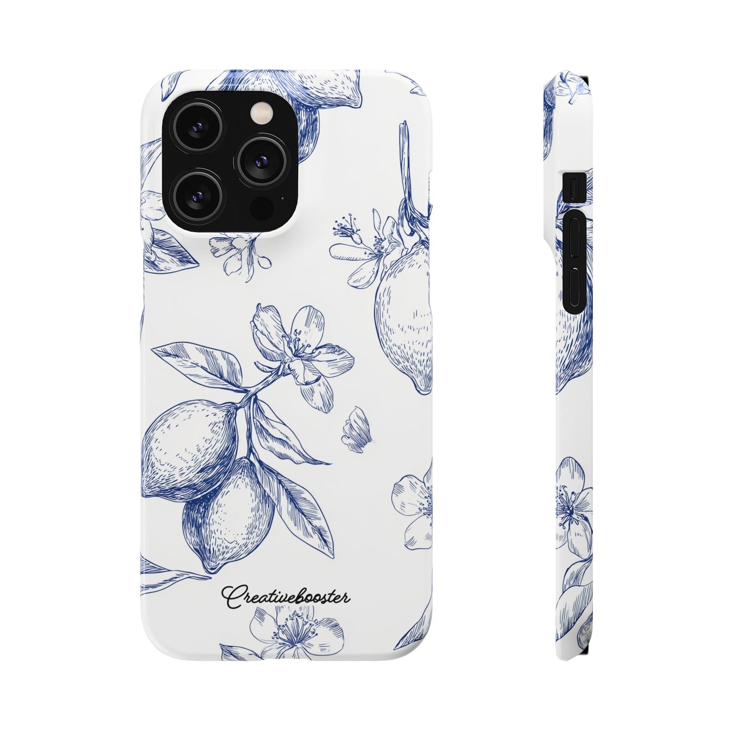 Indigo Sketch - Slim Phone Case